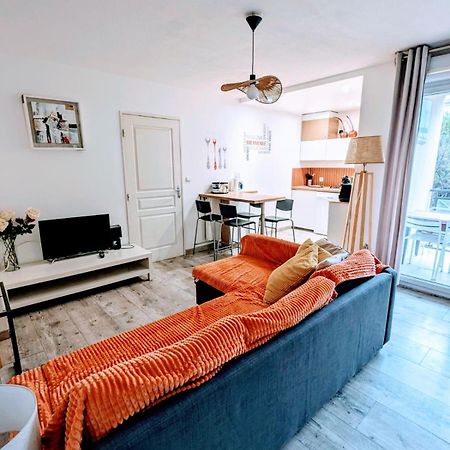 F2 Garage Box Wifi Terasse Clim Gare Fac Eco Richter Apartment Montpellier Bagian luar foto